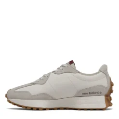 Sneakers Donna NEW BALANCE 327 in Suede e Tessuto Sintetico colore Moonbeam e Burgundy