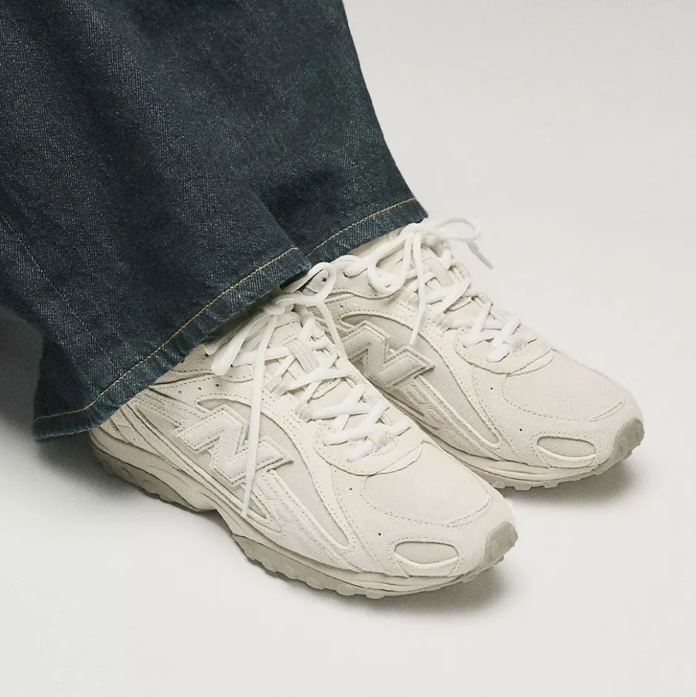 Sneakers Donna NEW BALANCE 204L in Mesh e Suede Timberwolf e Linen