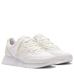 Sneakers Donna WUSHU RUYI Master 651 in Nylon e Suede Cloud Dancer