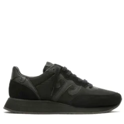 Sneakers Donna WUSHU RUYI Master 665 in Nylon e Suede Dark Night