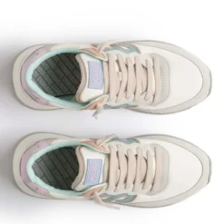 Sneakers Donna WUSHU RUYI Master 655 in Nylon e Suede Cloud Dancer Temple Gray e Fairview Early Hours