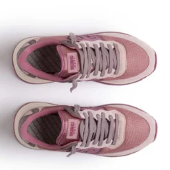 Sneakers Donna WUSHU RUYI Master Sport 508 in Nylon e Suede Early Hours Dark Pink Lavender Lily e Gray Morning Onyx e Winter Pear