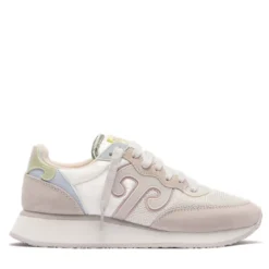 Sneakers Donna WUSHU RUYI Super Master 31 in Nylon e Suede Moss e Light Gray White Onyx e Winter Pear
