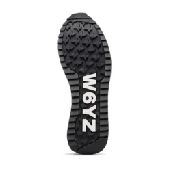 Sneakers Donna W6YZ Yak-W. in Tessuto Tecnico e Suede colore Black Black Silver