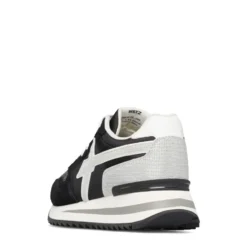 Sneakers Donna W6YZ Yak-W. in Tessuto Tecnico e Suede colore Black Black Silver