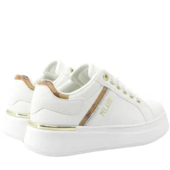 Sneakers Platform 1A Classe Alviero Martini Bianco e Geo Classic con Strass 2421