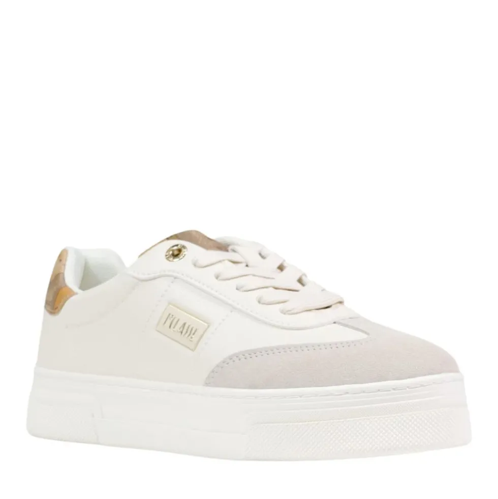 Sneakers Platform 1A Classe Alviero Martini in Econappa Bianco Sporco 2409