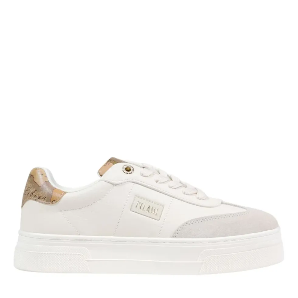 Sneakers Platform 1A Classe Alviero Martini in Econappa Bianco Sporco 2409