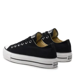 Sneakers Platform CONVERSE Chuck Taylor All Star in Canvas Nera