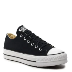 Sneakers Platform CONVERSE Chuck Taylor All Star in Canvas Nera