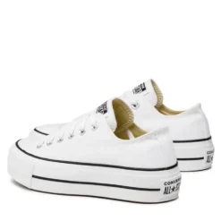 Sneakers Platform CONVERSE Chuck Taylor All Star in Canvas Bianca