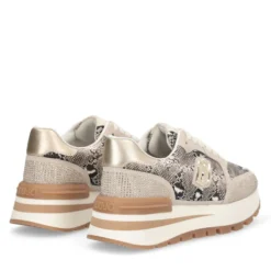 Sneakers Platform Donna LIU JO Amazing 25 in Suede e Inserti stampa Pitone
