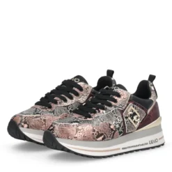 Sneakers Platform Donna LIU JO Maxi Wonder 01 stampa Pitone Multicolor