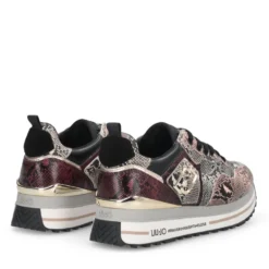 Sneakers Platform Donna LIU JO Maxi Wonder 01 stampa Pitone Multicolor