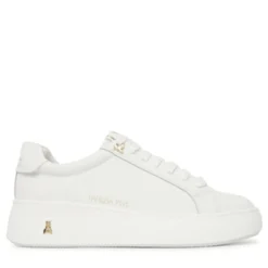 Sneakers Platform PATRIZIA PEPE Girl in Pelle Bianca