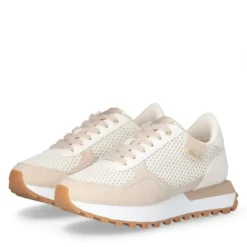 Sneakers Running LIU JO Evelyn 915 in Microfibra e Mesh Milk