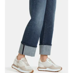 Sneakers Running LIU JO Evelyn 915 in Microfibra e Mesh Milk