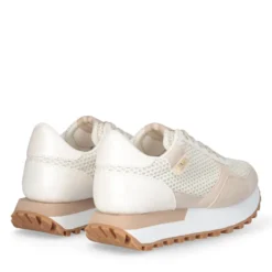 Sneakers Running LIU JO Evelyn 915 in Microfibra e Mesh Milk