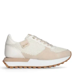Sneakers Running LIU JO Evelyn 915 in Microfibra e Mesh Milk