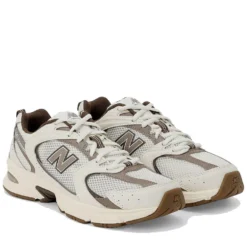 Sneakers Running NEW BALANCE 530 in Tessuto Sintetico e Mesh colore Turtledove Angora e Mushroom