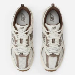 Sneakers Running NEW BALANCE 530 in Tessuto Sintetico e Mesh colore Turtledove Angora e Mushroom