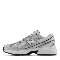 Sneakers Running NEW BALANCE 740 in Tessuto Sintetico e Mesh colore White Shadow Grey e Navy