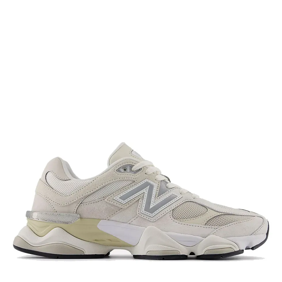 Sneakers Running NEW BALANCE 9060 in Pelle e Mesh Sea Salt Moonbeam e Turtledove