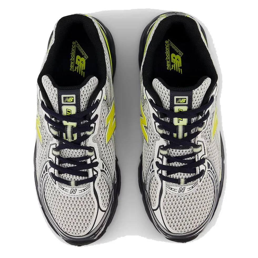 Sneakers Running NEW BALANCE 740 in Tessuto Sintetico e Mesh colore White Black Yellow