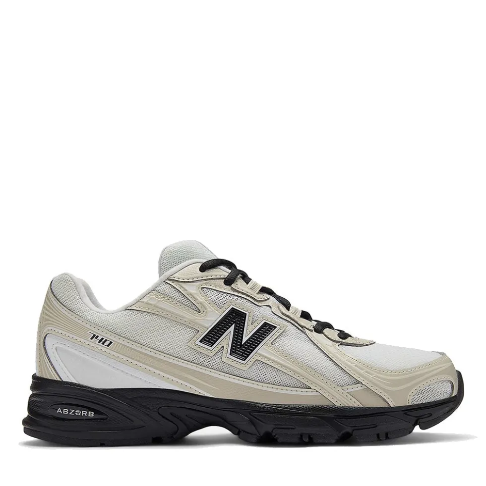 Sneakers Running NEW BALANCE 740 in Tessuto Sintetico e Mesh Timberwolf e White