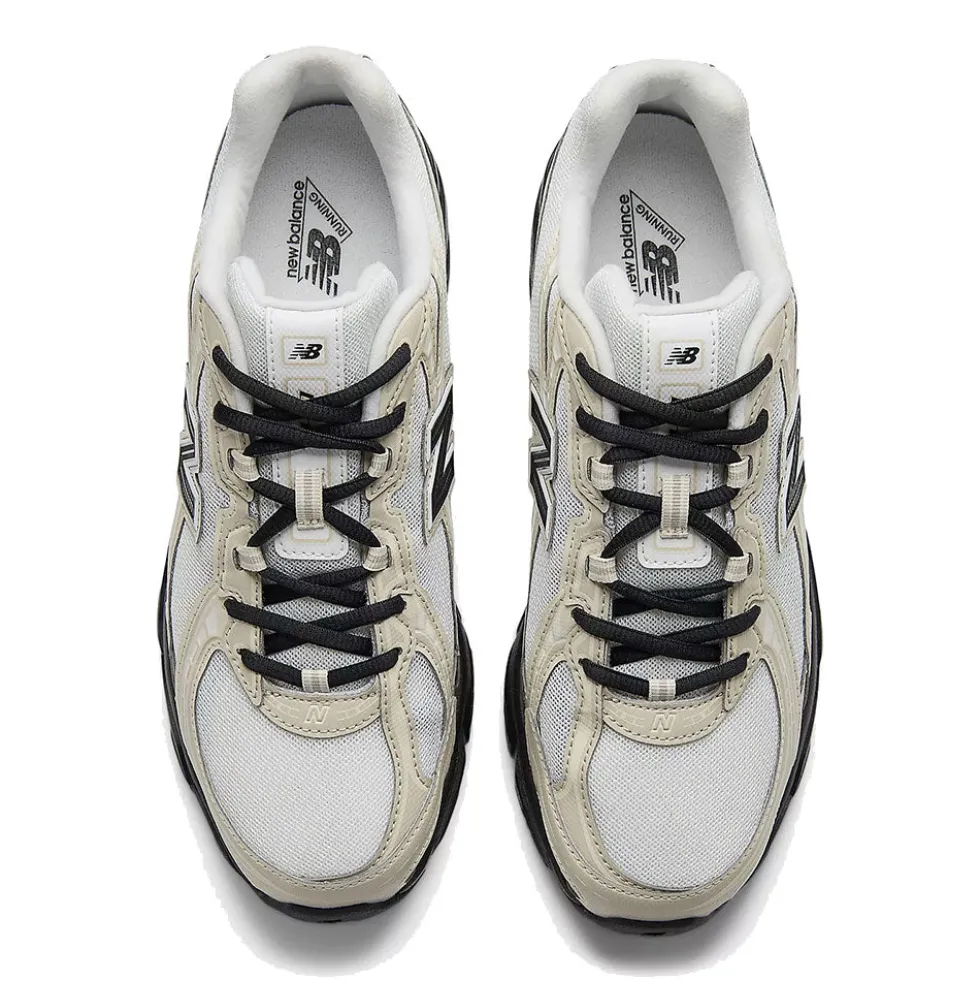 Sneakers Running NEW BALANCE 740 in Tessuto Sintetico e Mesh Timberwolf e White