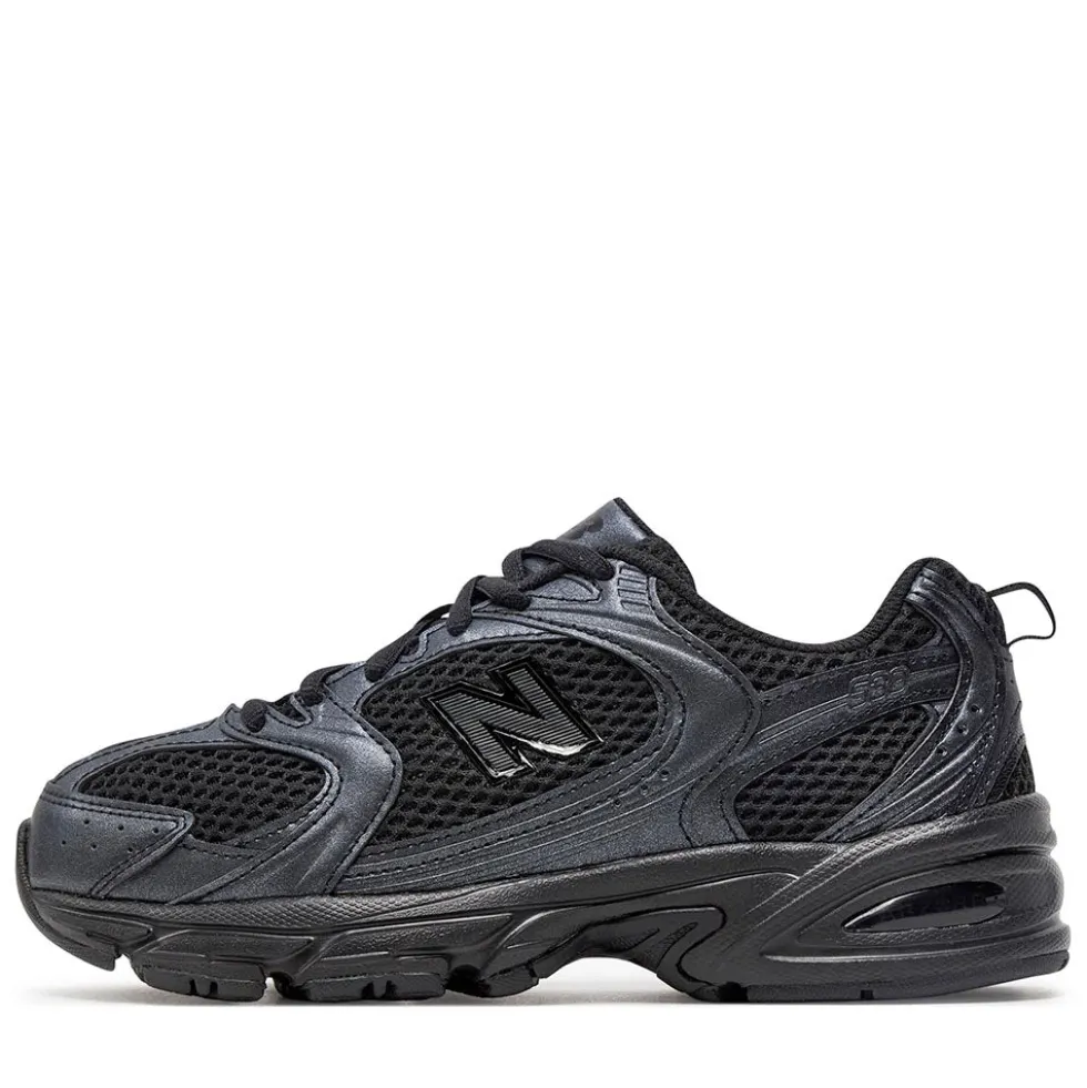 Sneakers Running Unisex NEW BALANCE 530 in Tessuto Sintetico e Mesh Nero