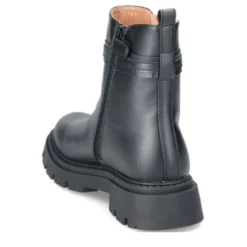 Stivaletti 1A Classe Alviero Martini Neri con Inserto Elastico Geo Beige 2308