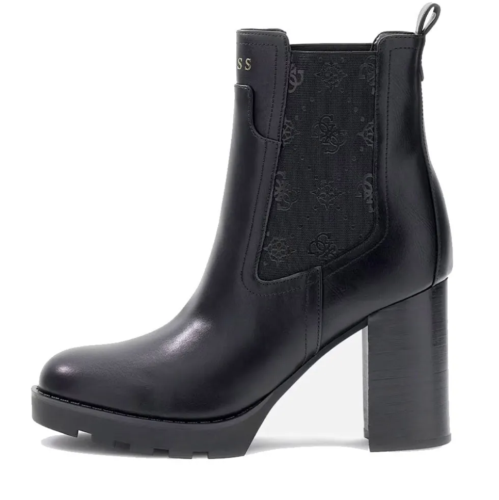 Stivaletti Donna GUESS con Tacco Linea Nealle Colore Nero