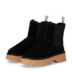 Stivaletti Donna Imbottiti LIU JO Juny 02 in Suede Nera