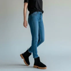 Stivaletti Donna Imbottiti LIU JO Juny 02 in Suede Nera