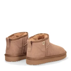 Stivaletti Mini Donna Imbottiti LIU JO Jil 01 in Suede color Cognac