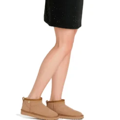 Stivaletti Mini Donna Imbottiti LIU JO Jil 01 in Suede color Cognac
