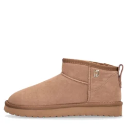 Stivaletti Mini Donna Imbottiti LIU JO Jil 01 in Suede color Cognac