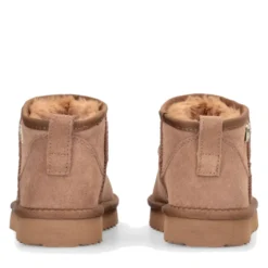 Stivaletti Mini Donna Imbottiti LIU JO Jil 01 in Suede color Cognac