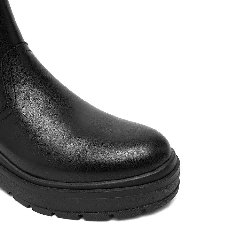 Stivaletti Platform Donna LIU JO Andrea 01 in Pelle Nera