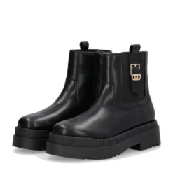 Stivaletti Platform Donna LIU JO Love 63 in Pelle Nera