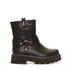 Stivaletto PATRIZIA PEPE Girl linea Light Anel in Pelle Nera