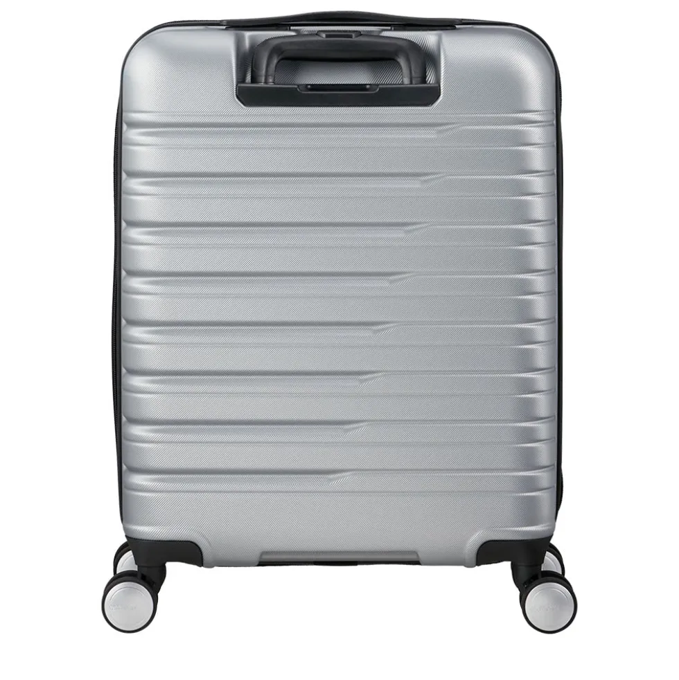 Trolley Cabina Rigido Easy Access 4 Ruote AMERICAN TOURISTER linea Flashline colore Sky Silver