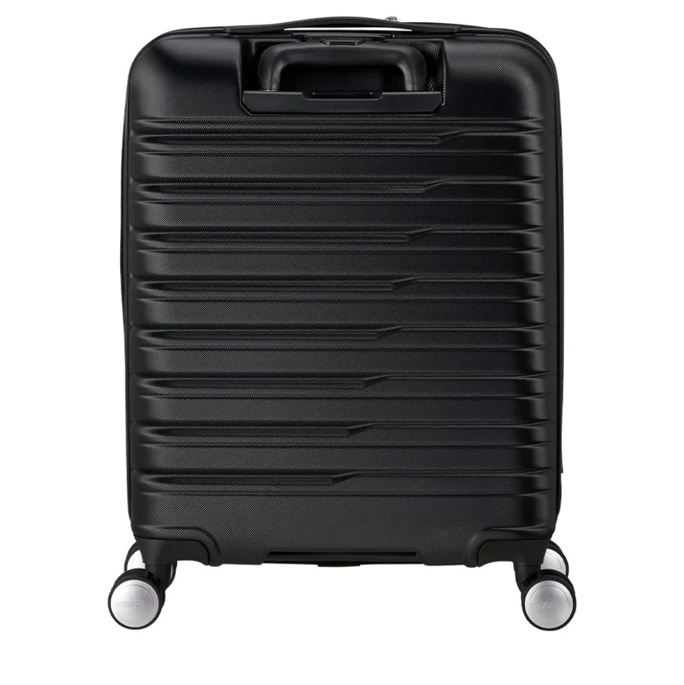 Trolley Cabina Rigido Easy Access 4 Ruote AMERICAN TOURISTER linea Flashline colore Shadow Black