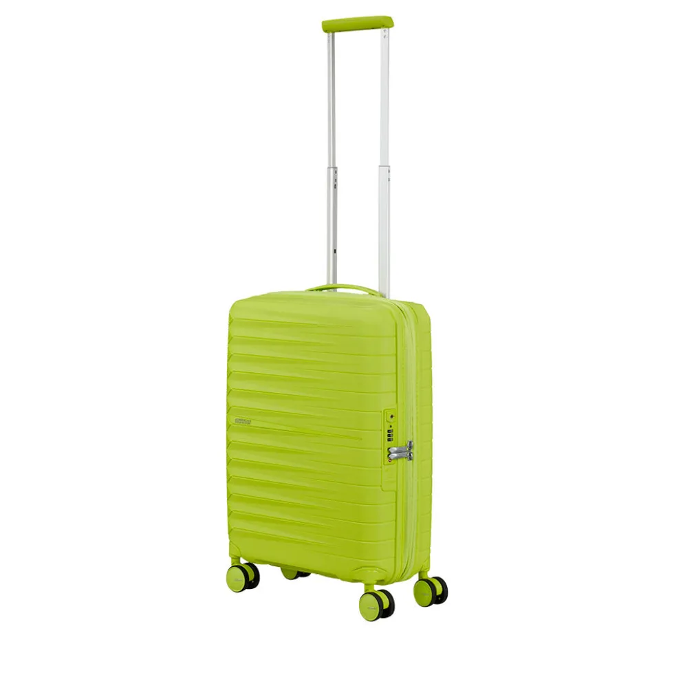 Trolley Cabina Rigido Espandibile 4 Ruote AMERICAN TOURISTER linea FastForward colore Neon Lime