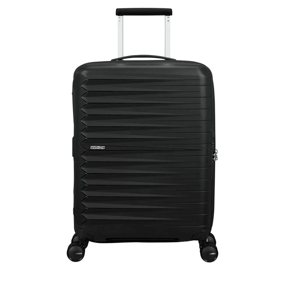 Trolley Cabina Rigido Espandibile 4 Ruote AMERICAN TOURISTER linea FastForward colore Flash Black