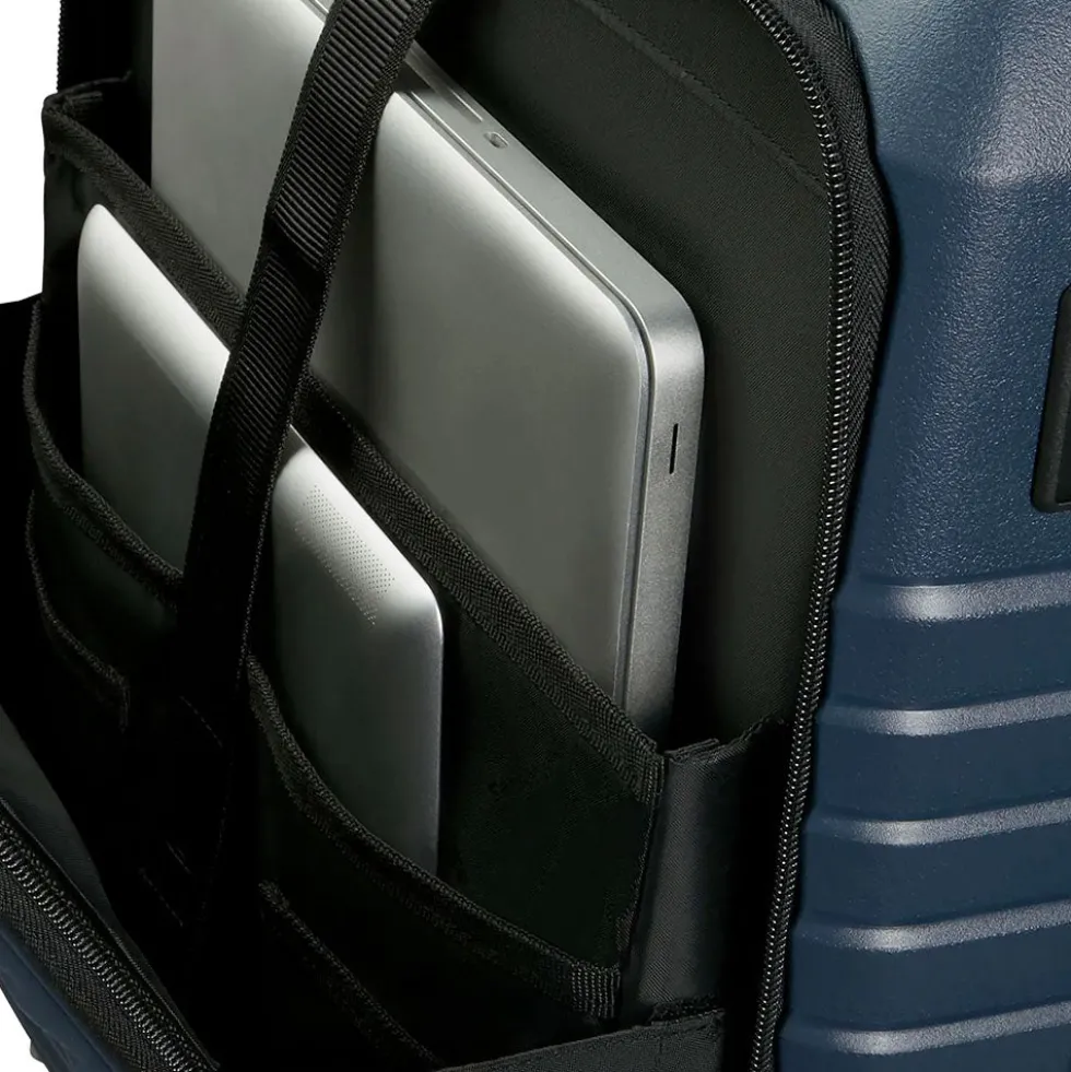 Trolley Cabina Rigido Espandibile 4 Ruote SAMSONITE linea Intuo Easy Access Blu Notte