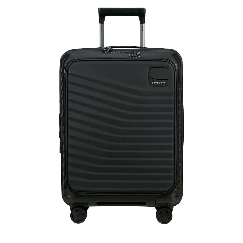 Trolley Cabina Rigido Espandibile 4 Ruote SAMSONITE linea Intuo Easy Access Nero