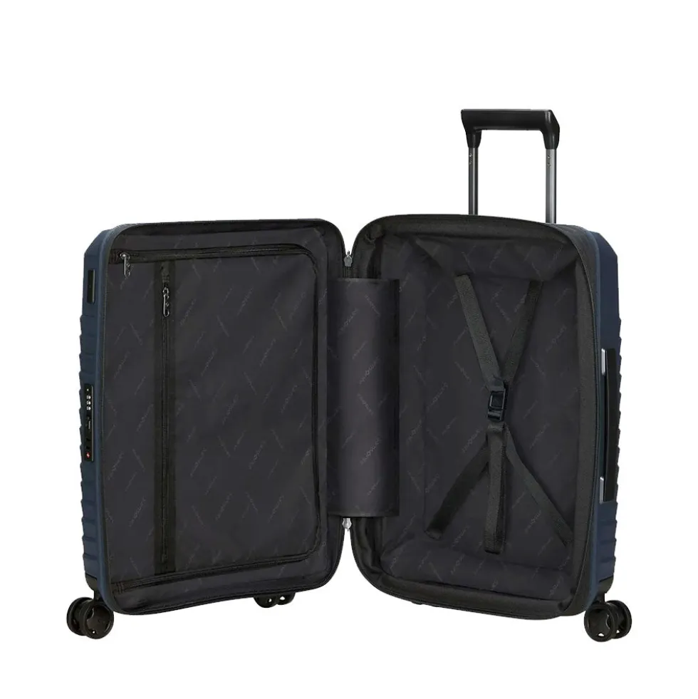 Trolley Cabina Rigido Espandibile 4 Ruote SAMSONITE linea Intuo Blu Notte