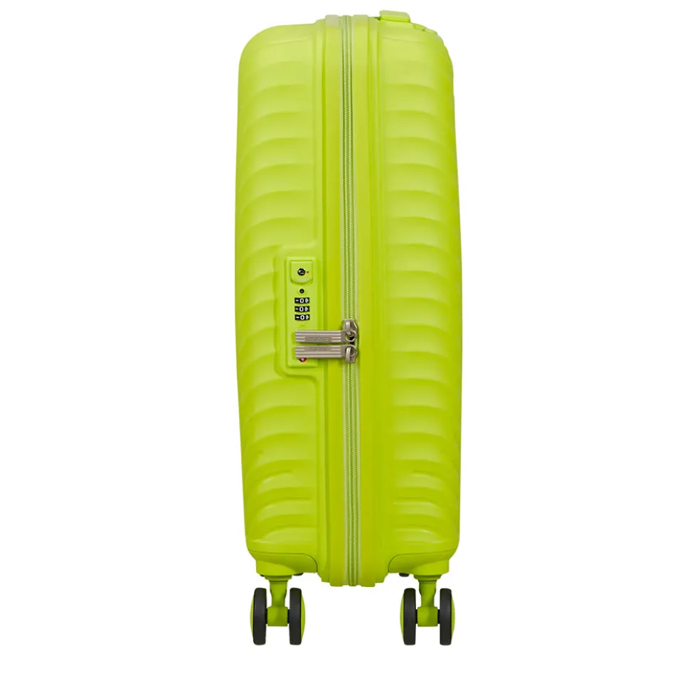 Trolley Cabina Rigido 4 Ruote AMERICAN TOURISTER linea Diablast colore Hyper Lime
